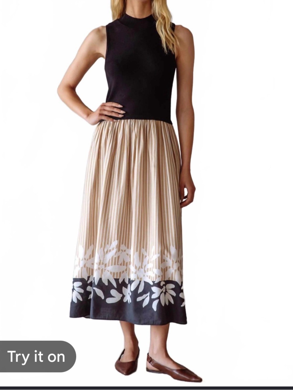 New With Tags Skies Are Blue Maxi/Midi Dress Sz S